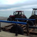 Boat tractors at Cromer